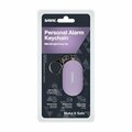 Sabre Lavender Plastic Personal Alarm w/LED & Snap Hook PA-LEDLV-02